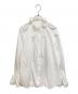 UNITED ARROWS（ユナイテッドアローズ）の古着「フリルカラー フレアスリーブ ブラウス」｜ホワイト