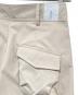 中古・古着 willfully (ウィルフリー) chino cross belt tuck curve PT ベージュ サイズ:M：5000円
