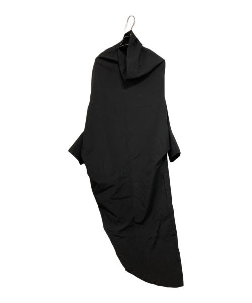 COMME des GARCONS（コムデギャルソン）COMME des GARCONS (コムデギャルソン) 変形デザインハイネックワンピース ブラック サイズ:Sの古着・服飾アイテム