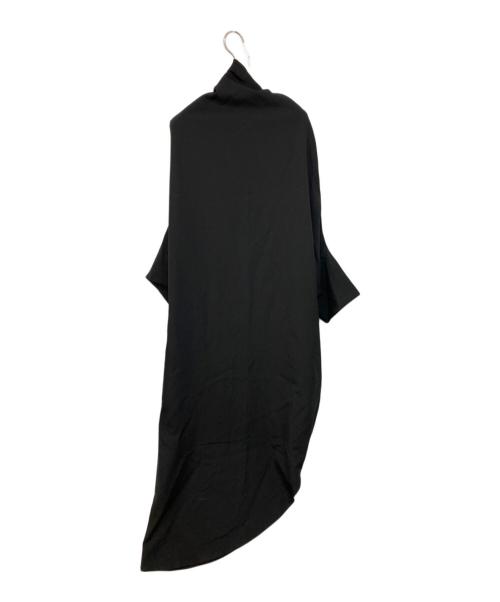 COMME des GARCONS（コムデギャルソン）COMME des GARCONS (コムデギャルソン) 変形デザインハイネックワンピース ブラック サイズ:Sの古着・服飾アイテム