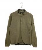 NIKEナイキ）の古着「1/2-Zip Golf Top Nike Therma Victory」｜オリーブ