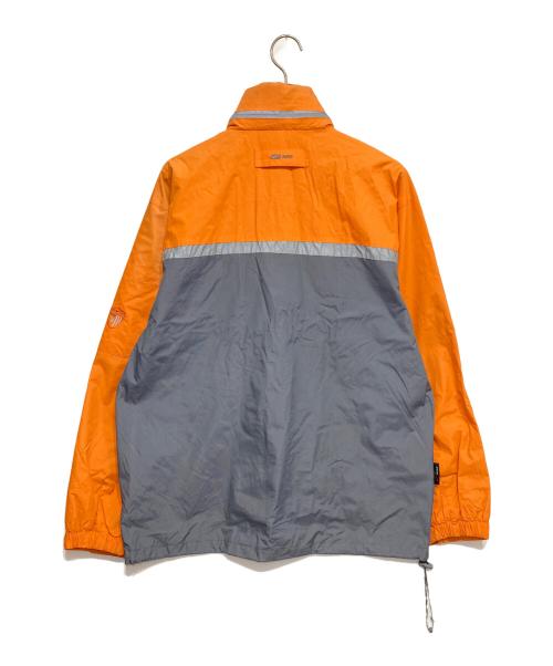 NIKE ACG（ナイキエーシージー）NIKE ACG (ナイキエーシージー) ナイロンウィンドブレーカー グレー×オレンジ サイズ:XXLの古着・服飾アイテム