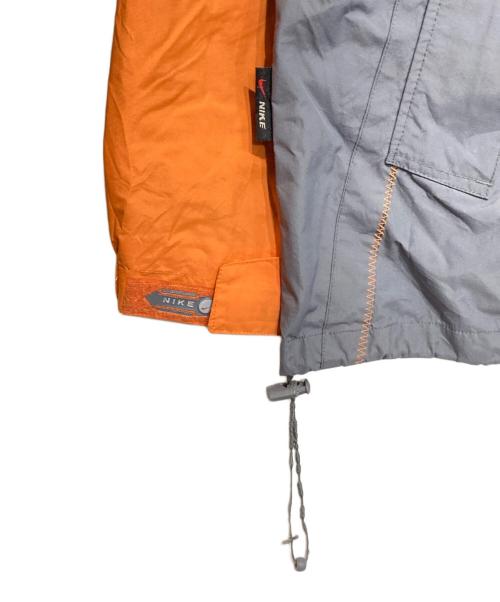 NIKE ACG（ナイキエーシージー）NIKE ACG (ナイキエーシージー) ナイロンウィンドブレーカー グレー×オレンジ サイズ:XXLの古着・服飾アイテム