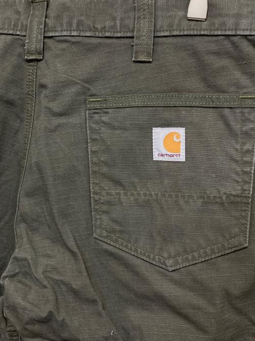 CarHartt（カーハート）CarHartt (カーハート) ダブルニーワークパンツ オリーブ サイズ:34×32の古着・服飾アイテム