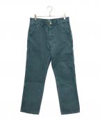 CarHarttカーハート）の古着「ワークペインターパンツ」｜グリーン