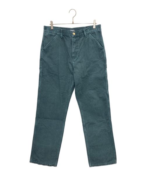 CarHartt（カーハート）CarHartt (カーハート) ワークペインターパンツ グリーン サイズ:32×34の古着・服飾アイテム