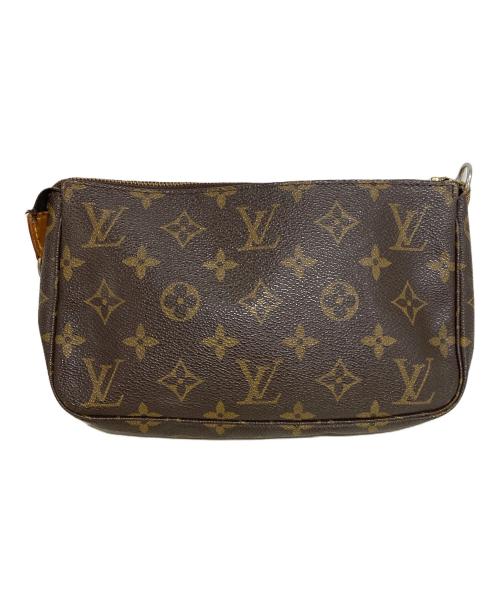 LOUIS VUITTON（ルイ ヴィトン）LOUIS VUITTON (ルイ ヴィトン) ポシェット・アクセソワール-ハンドバッグ ベージュの古着・服飾アイテム