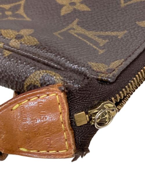 LOUIS VUITTON（ルイ ヴィトン）LOUIS VUITTON (ルイ ヴィトン) ポシェット・アクセソワール-ハンドバッグ ベージュの古着・服飾アイテム