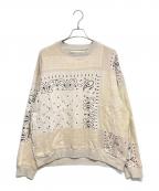 KAPITALキャピタル）の古着「Bandana Bivouac Big Crewneck」｜アイボリー