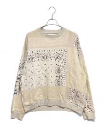 KAPITAL（キャピタル）の古着「Bandana Bivouac Big Crewneck」｜アイボリー