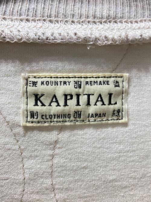 KAPITAL（キャピタル）KAPITAL (キャピタル) Bandana Bivouac Big Crewneck アイボリー サイズ:1(S)の古着・服飾アイテム