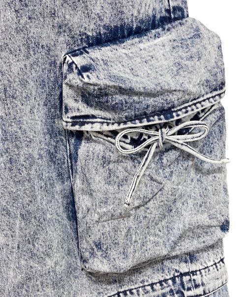 MAISON SPECIAL（メゾンスペシャル）MAISON SPECIAL (メゾンスペシャル) Big Pocket 2WAY Buggy Denim Cargo Pants インディゴの古着・服飾アイテム