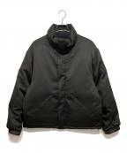 WYM LIDNMウィム バイ リドム）の古着「REVERSIBLE WOOLY DOWN JACKET」｜ブラック