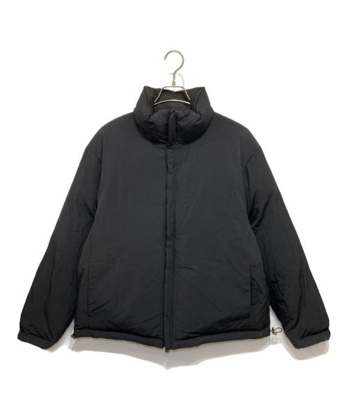 WYM LIDNM（ウィム バイ リドム）WYM LIDNM (ウィム バイ リドム) REVERSIBLE WOOLY DOWN JACKET ブラック サイズ:Lの古着・服飾アイテム