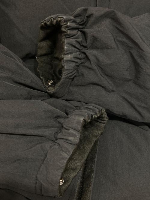 WYM LIDNM（ウィム バイ リドム）WYM LIDNM (ウィム バイ リドム) REVERSIBLE WOOLY DOWN JACKET ブラック サイズ:Lの古着・服飾アイテム