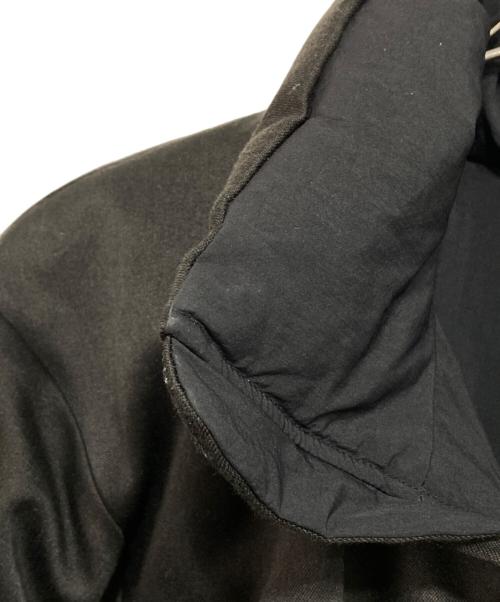 WYM LIDNM（ウィム バイ リドム）WYM LIDNM (ウィム バイ リドム) REVERSIBLE WOOLY DOWN JACKET ブラック サイズ:Lの古着・服飾アイテム