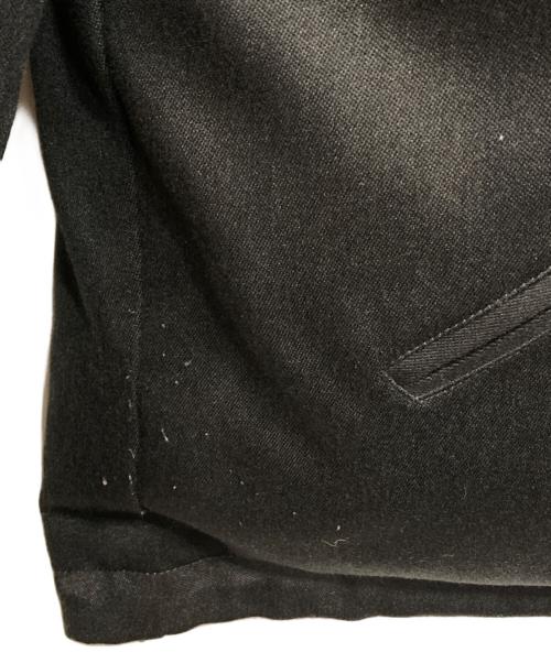 WYM LIDNM（ウィム バイ リドム）WYM LIDNM (ウィム バイ リドム) REVERSIBLE WOOLY DOWN JACKET ブラック サイズ:Lの古着・服飾アイテム