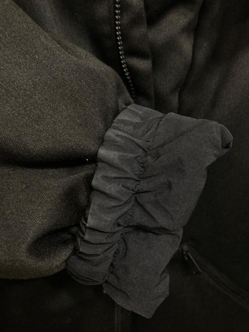 WYM LIDNM（ウィム バイ リドム）WYM LIDNM (ウィム バイ リドム) REVERSIBLE WOOLY DOWN JACKET ブラック サイズ:Lの古着・服飾アイテム