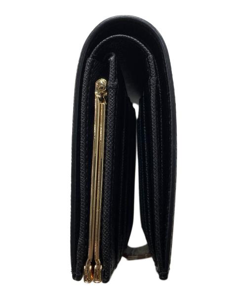 CULLNI（クルニ）CULLNI (クルニ) Leather Wallet With A Clasp ブラックの古着・服飾アイテム