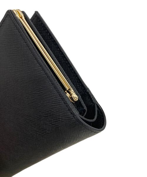 CULLNI（クルニ）CULLNI (クルニ) Leather Wallet With A Clasp ブラックの古着・服飾アイテム