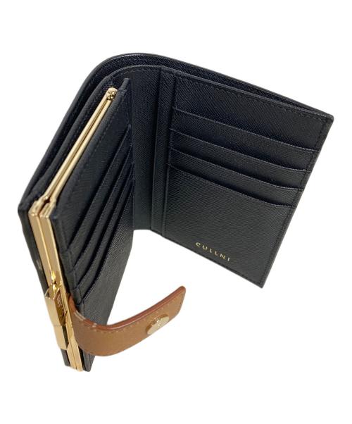 CULLNI（クルニ）CULLNI (クルニ) Leather Wallet With A Clasp ブラックの古着・服飾アイテム