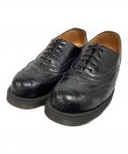 GEORGE COXジョージコックス）の古着「ウィングチップシューズ」｜ブラック