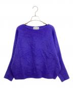 BEARDSLEYビアズリー）の古着「ウールドルマンニット」｜パープル