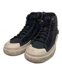 Y-3（ワイスリー）の古着「AJATU COURT HIGH」｜ブラック×ホワイト