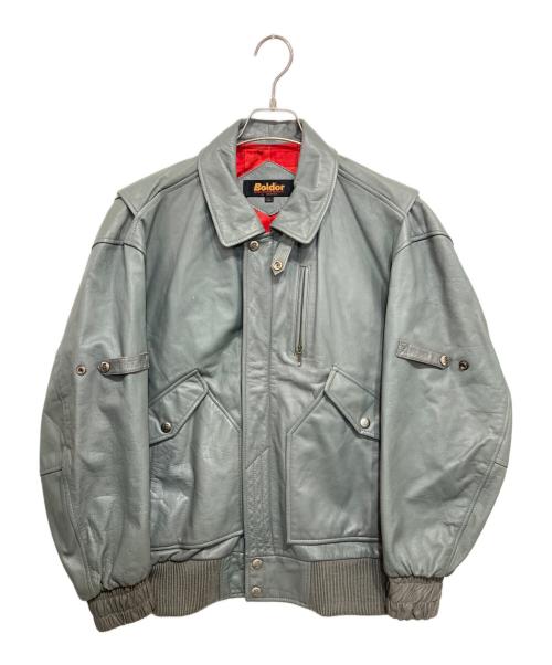 HONDA（ホンダ）HONDA (ホンダ) ライダースジャケット グレー サイズ:Lの古着・服飾アイテム