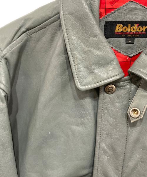 HONDA（ホンダ）HONDA (ホンダ) ライダースジャケット グレー サイズ:Lの古着・服飾アイテム