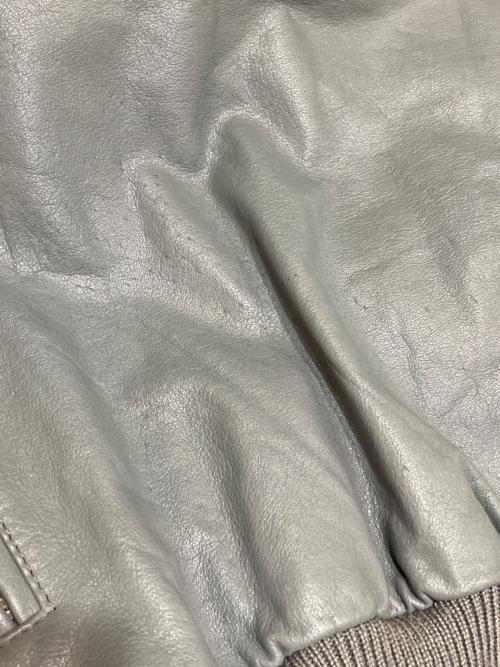 HONDA（ホンダ）HONDA (ホンダ) ライダースジャケット グレー サイズ:Lの古着・服飾アイテム