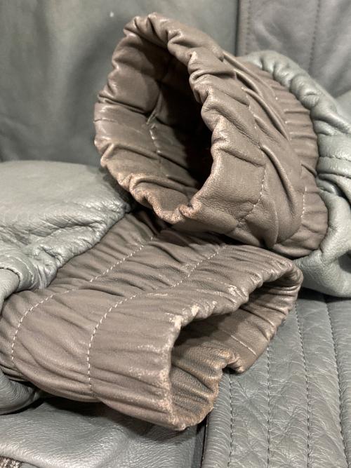 HONDA（ホンダ）HONDA (ホンダ) ライダースジャケット グレー サイズ:Lの古着・服飾アイテム