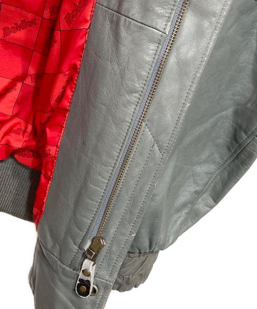 HONDA（ホンダ）HONDA (ホンダ) ライダースジャケット グレー サイズ:Lの古着・服飾アイテム