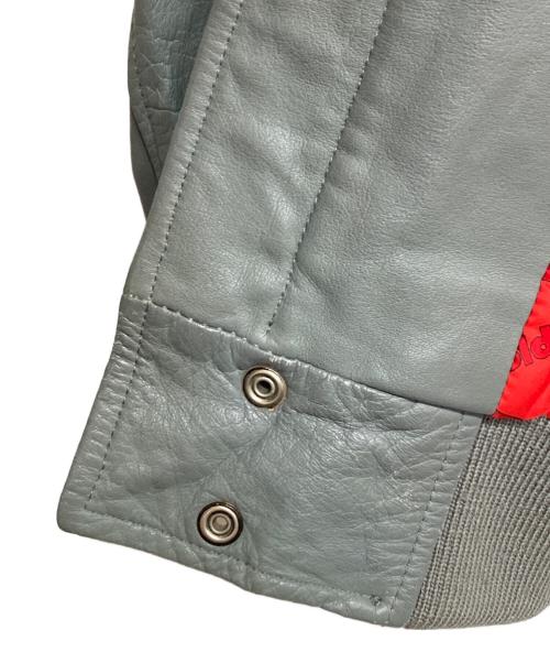 HONDA（ホンダ）HONDA (ホンダ) ライダースジャケット グレー サイズ:Lの古着・服飾アイテム