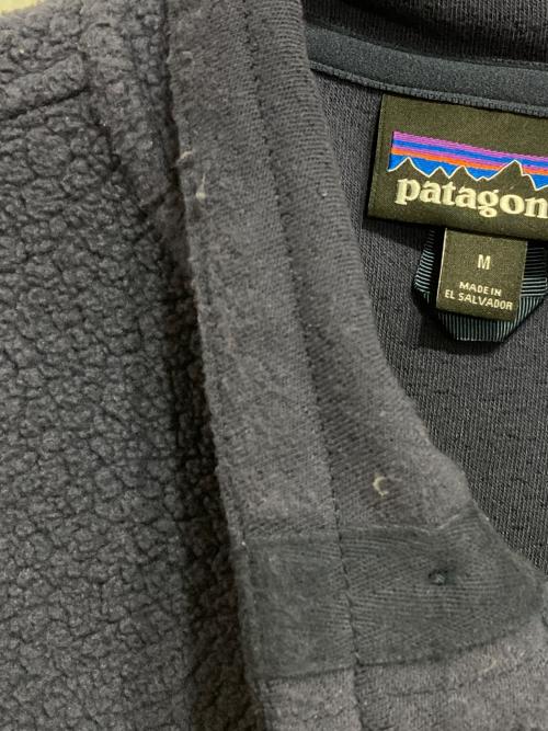 Patagonia（パタゴニア）Patagonia (パタゴニア) シアーリングプルオーバー ネイビー サイズ:Mの古着・服飾アイテム