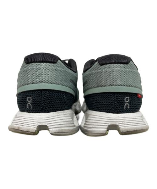 on（オン）on (オン) CLOUD5 グレー×グリーン サイズ:25.5の古着・服飾アイテム