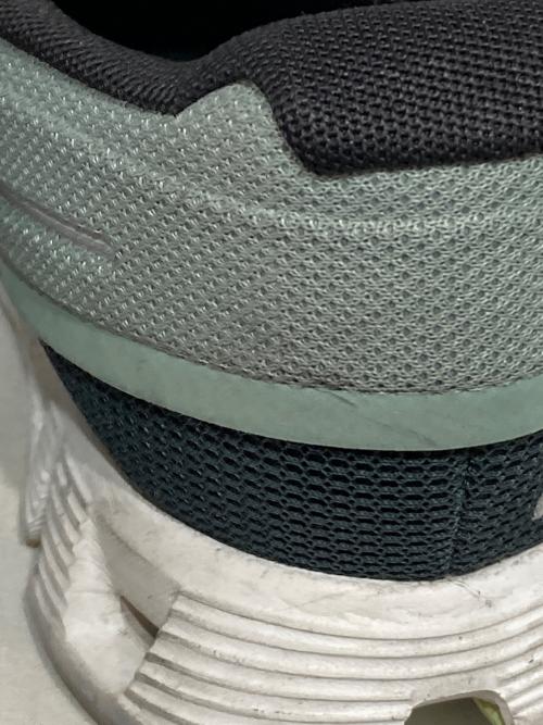 on（オン）on (オン) CLOUD5 グレー×グリーン サイズ:25.5の古着・服飾アイテム