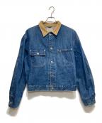 POLO RALPH LAURENポロ・ラルフローレン）の古着「デニムジャケット」｜ベージュ×インディゴ