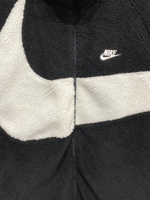 NIKE（ナイキ）NIKE (ナイキ) NSW VW SWSH FULL ZIP JKT ホワイト×ブラック サイズ:XLの古着・服飾アイテム