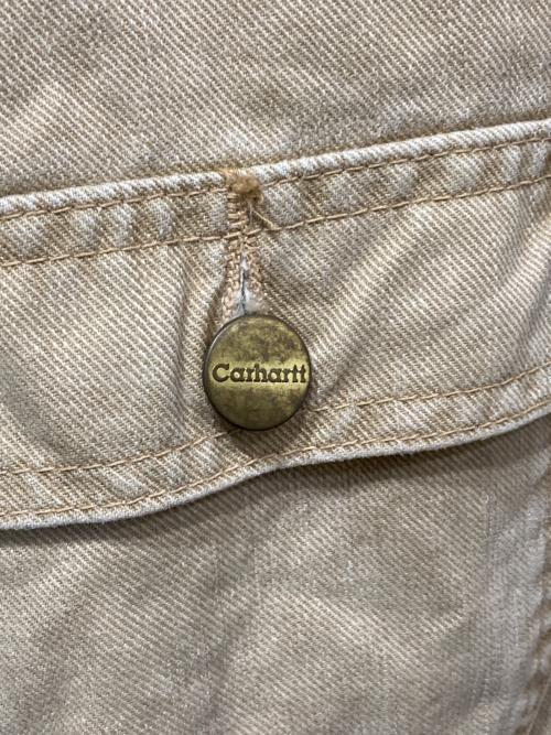 CarHartt（カーハート）CarHartt (カーハート) ダックフードカバーオール ベージュ サイズ:Mの古着・服飾アイテム