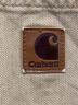 中古・古着 CarHartt (カーハート) ダックフードカバーオール ベージュ サイズ:M：7000円