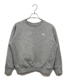 THE NORTH FACE（ザ ノース フェイス）の古着「Heather クルーネック スウェット」｜ライトグレー