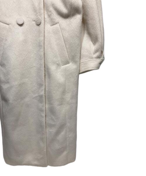 mayo suzuki（マヨ スズキ）mayo suzuki (マヨ スズキ) Classical double cocoon coat アイボリー サイズ:Fの古着・服飾アイテム