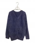 SHENERYシーナリー）の古着「ラクーン3WAYニットカーディガン」｜ネイビー