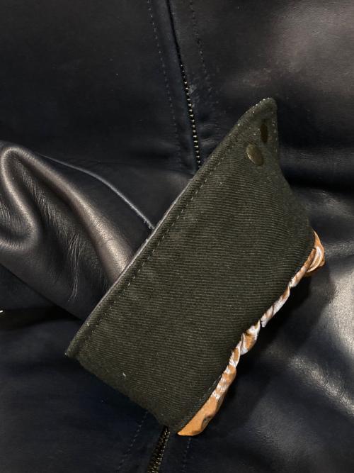 Schott（ショット）Schott (ショット) BEAUTY&YOUTH (ビューティーアンドユース) 別注シングルライダースジャケット ネイビー サイズ:38の古着・服飾アイテム