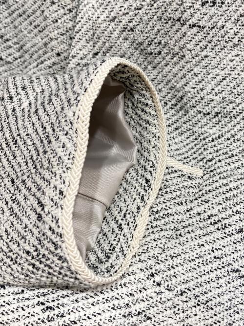 BEAUTY&YOUTH UNITED ARROWS（ビューティーアンドユースユナイテッドアローズ）BEAUTY&YOUTH UNITED ARROWS (ビューティーアンドユースユナイテッドアローズ) ミックスツイードツイルノーカラージャケット グレー サイズ:Lの古着・服飾アイテム