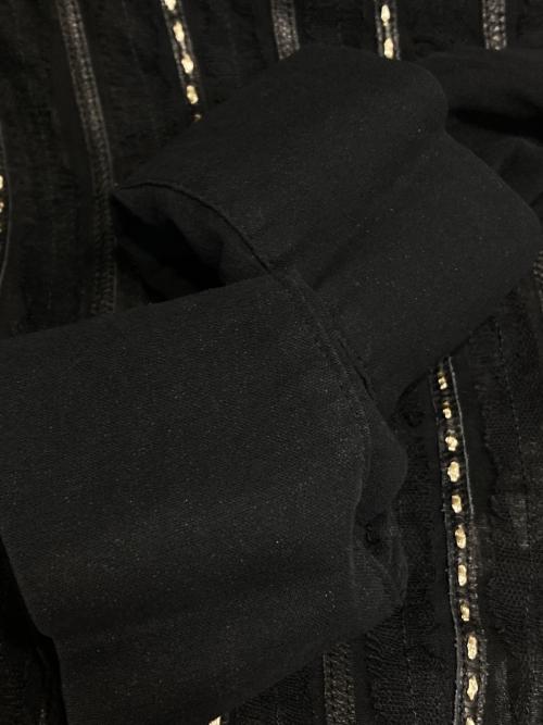 FENDI（フェンディ）FENDI (フェンディ) シアーシャツ ブラック サイズ:44の古着・服飾アイテム