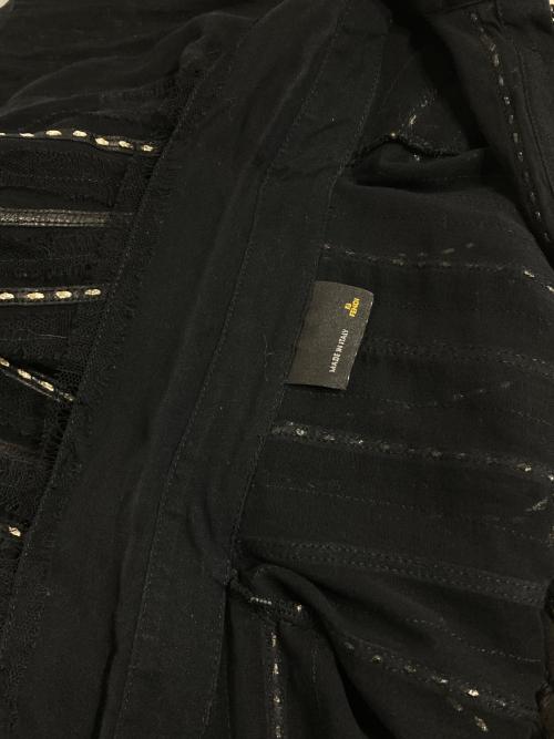 FENDI（フェンディ）FENDI (フェンディ) シアーシャツ ブラック サイズ:44の古着・服飾アイテム