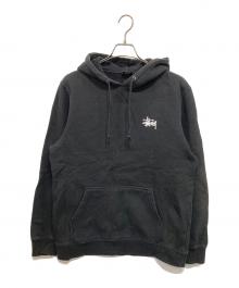 stussy（ステューシー）の古着「Basic Stussy Hoodie」｜ブラック