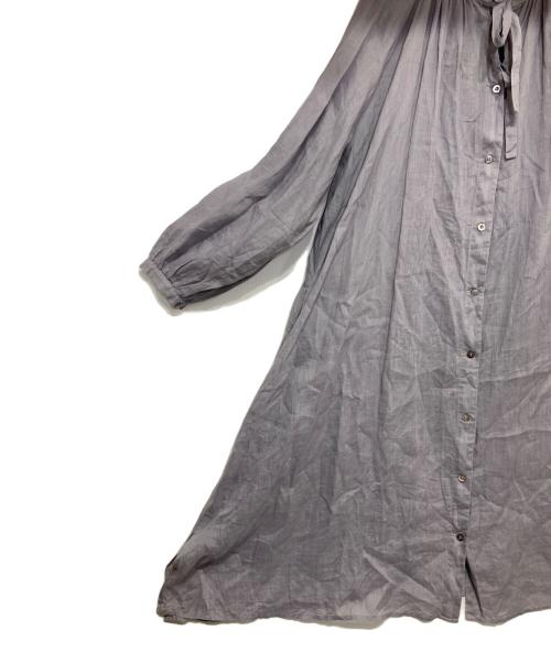 ADIEU TRISTESSE（アデュートリステス）ADIEU TRISTESSE (アデュートリステス) ラミーフリルワンピース ラベンダー サイズ:記載無しの古着・服飾アイテム